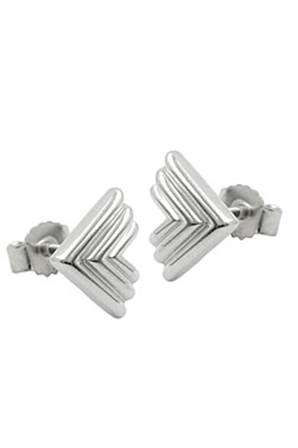 Stud Earrings Triangle Silver 925 - GL91898