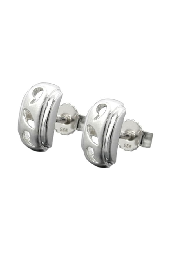 Earstuds Fantasy Open Work Silver 925 - GL90007