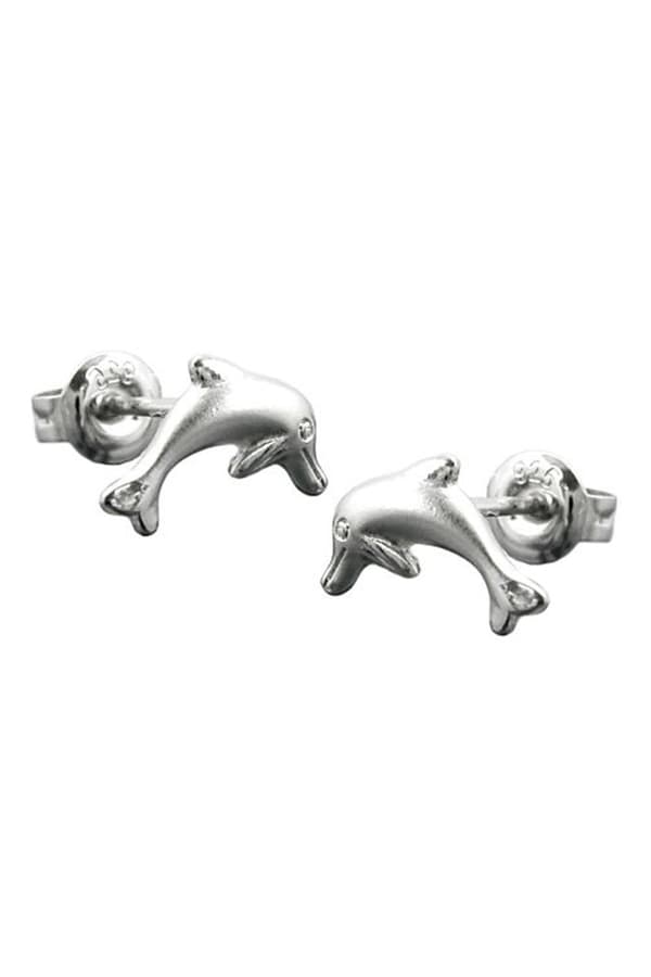 Stud Earrings Dolphins Silver 925 - GL93350
