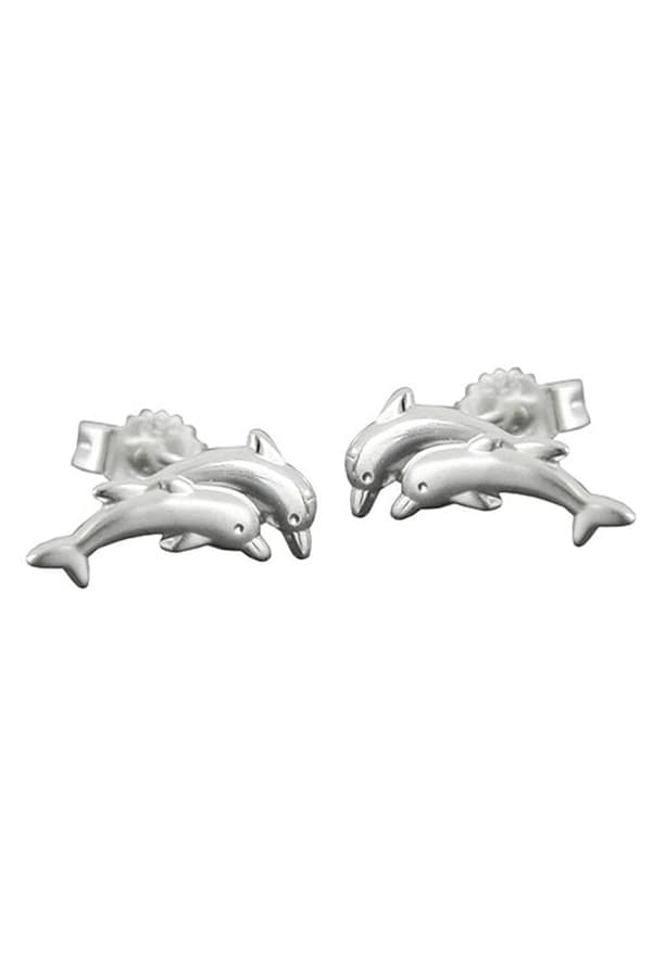 Earstuds 11mm Dolphin Silver 925 - GL92707