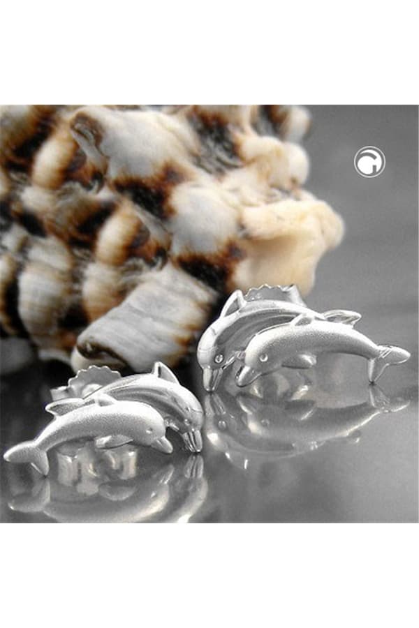 Earstuds 11mm Dolphin Silver 925 - GL92707