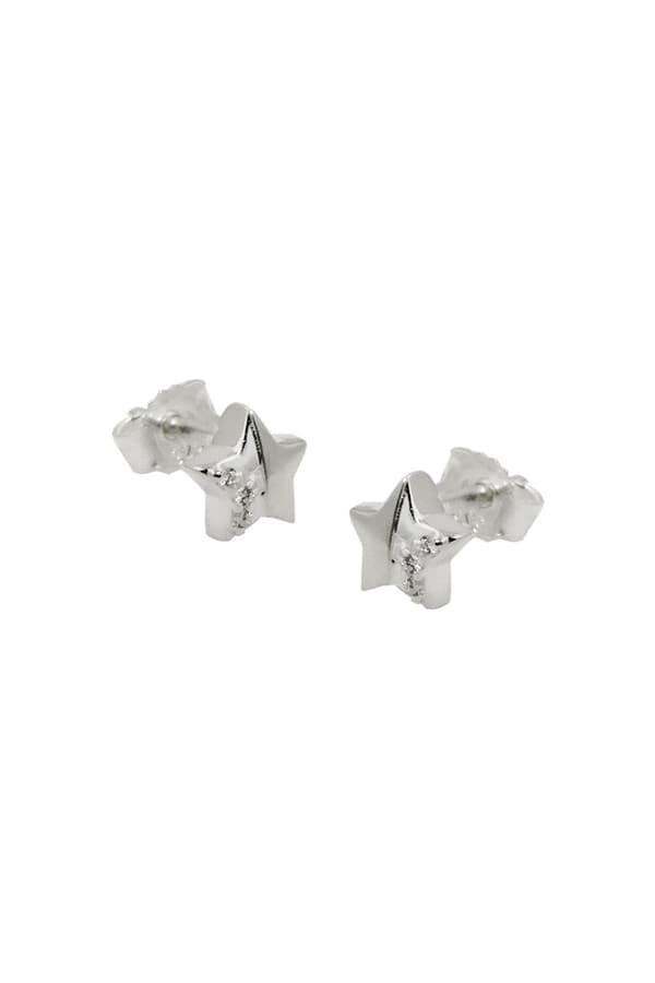 Earrings Studs Star Zirconia Silver 925 - GL93655