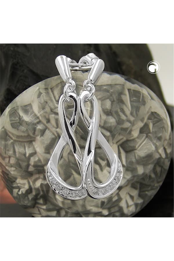 Stud Earrings With Zirconias Silver 925 - GL93627
