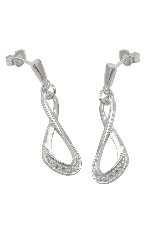 Stud Earrings With Zirconias Silver 925 - GL93627