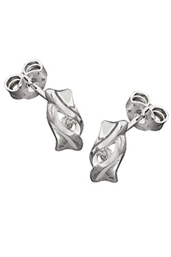 Stud Earrings Zirconia Crystals Silver 925 - GL92676
