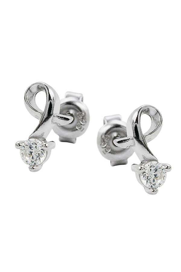 Stud Earrings Zirconia Silver 925 - GL92344