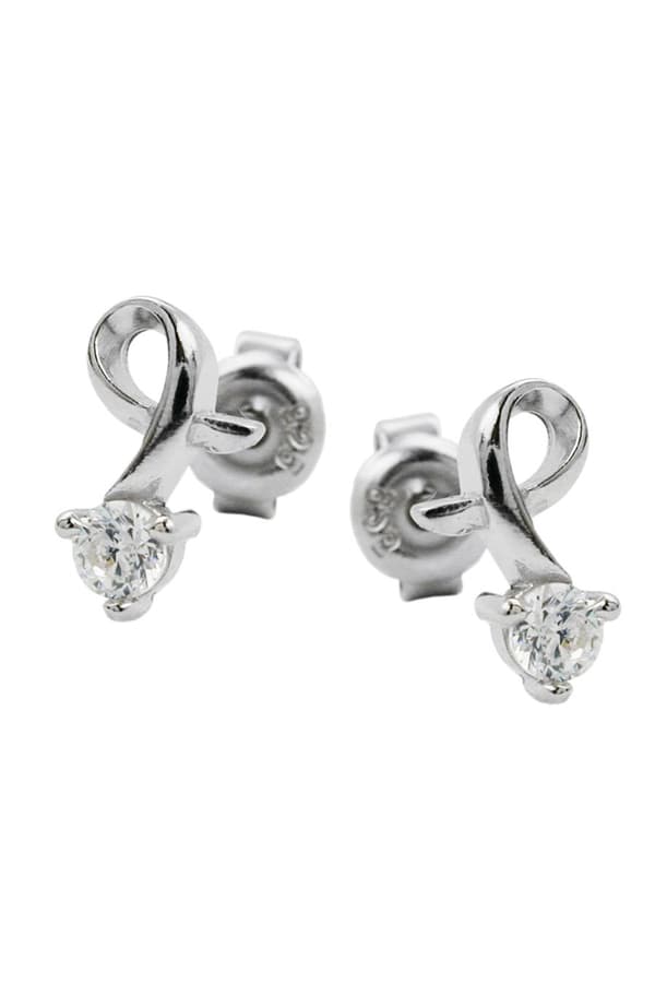 Stud Earrings Zirconia Silver 925 - GL92344