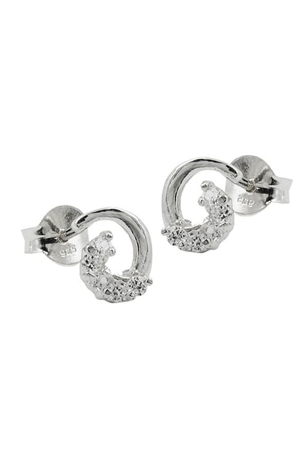 Stud Earrings Zirconia Silver 925 - GL91453