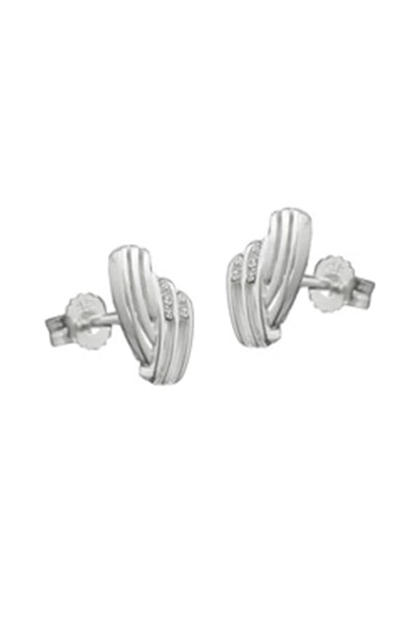 Stud Earrings Zirconia Silver 925 - GL91363