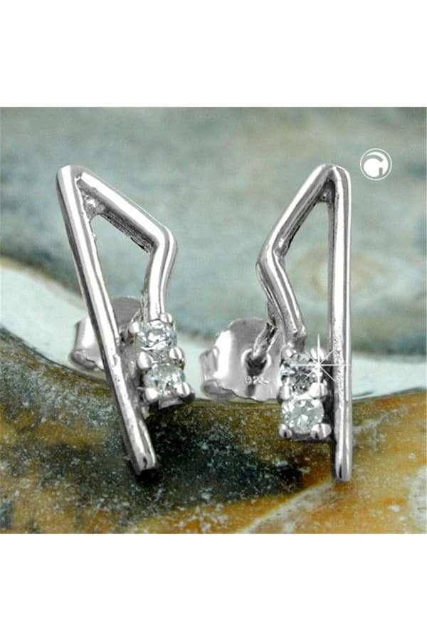 Earrings Fantasy Zirconia Silver 925 - GL90636