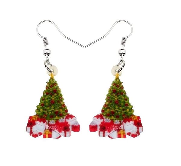 Örhängen Julgran Jul Christmas Paket Christmas Tree