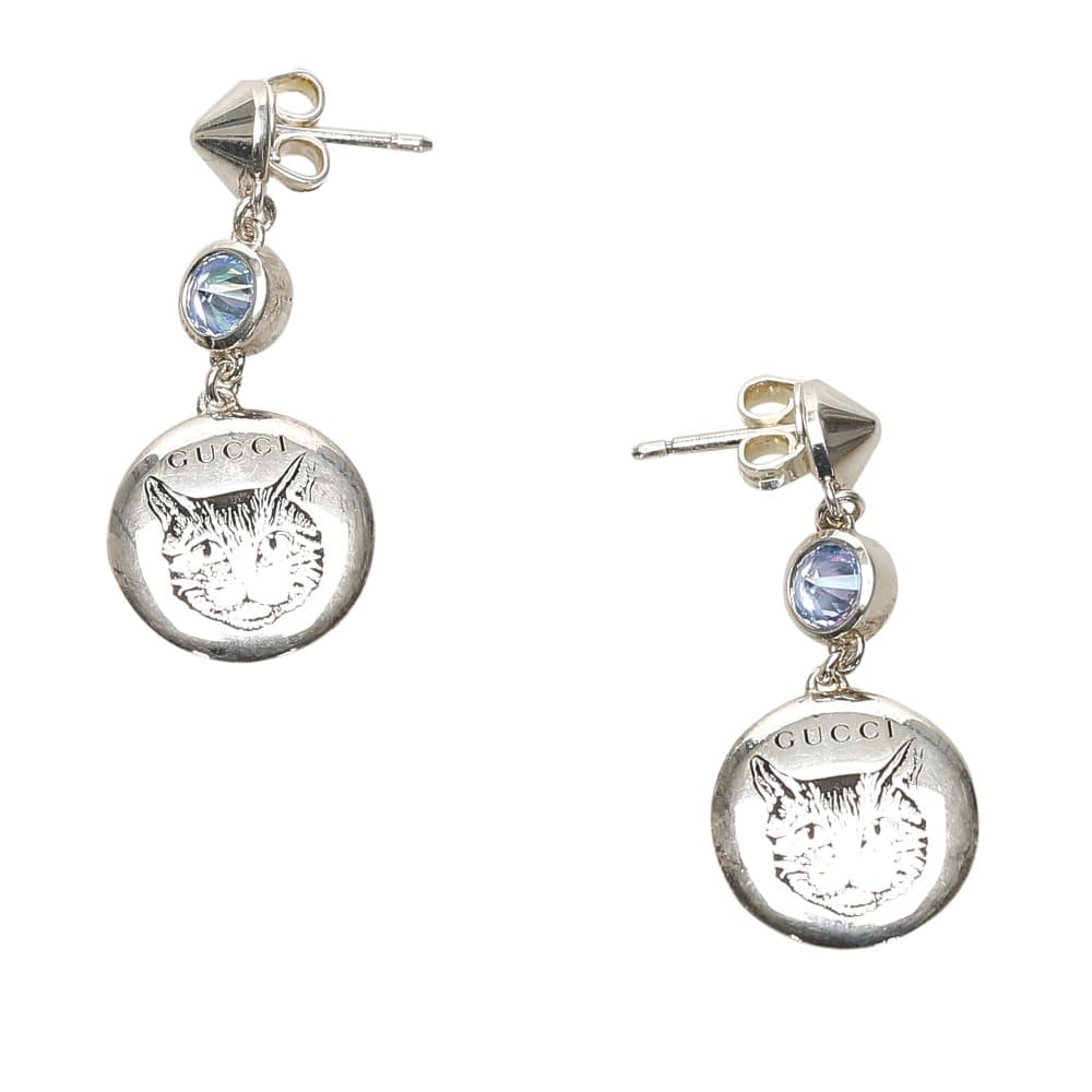 Gucci GG Earrings Silver