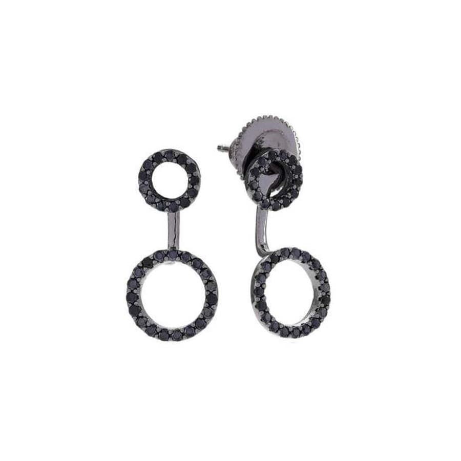 Dam örhängen Sif Jakobs E0215-BK-BK (2,5 cm)