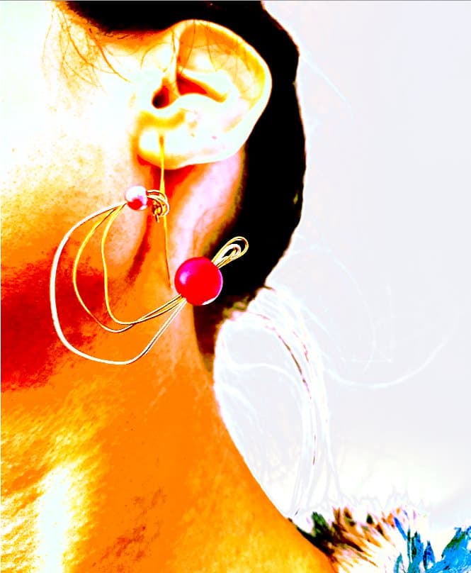 Electric in peace Örhänge 1 örhänge olika färger