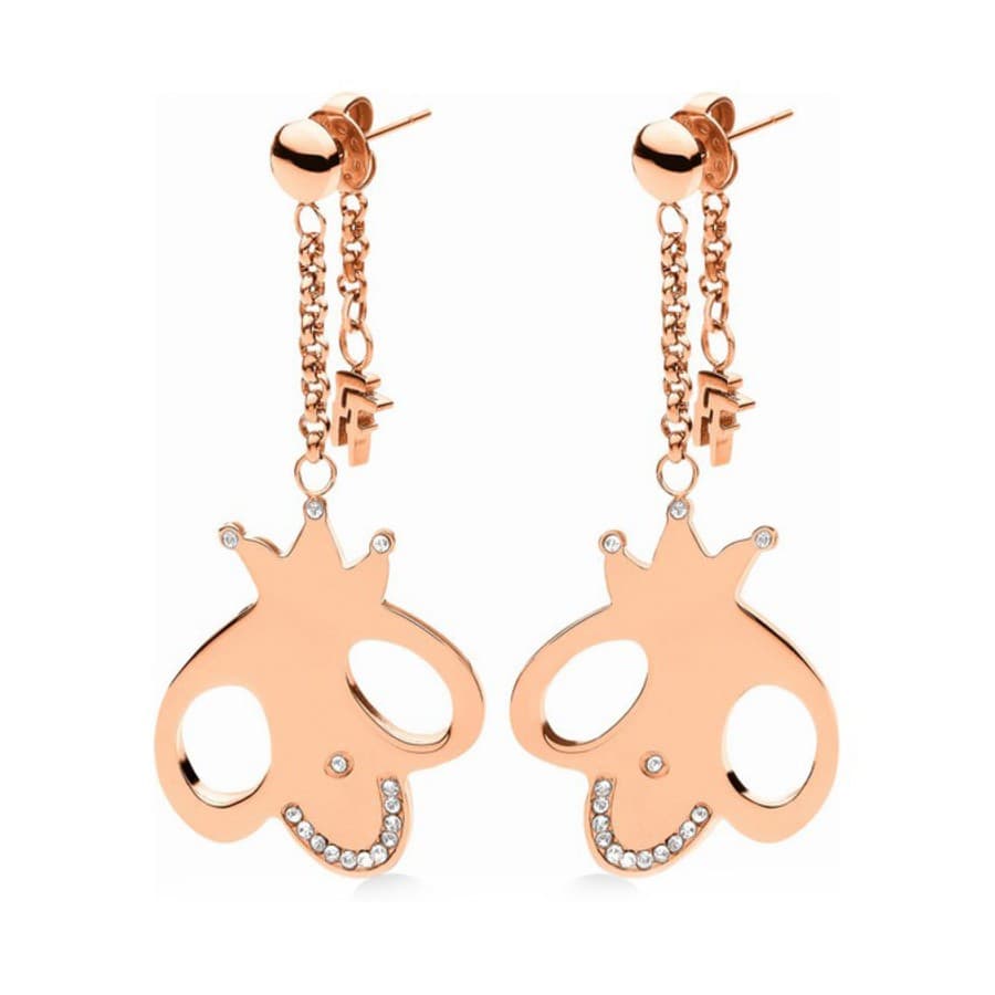 Dam örhängen Folli Follie 3E1T015RC (5 cm)