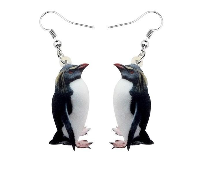 Örhängen Pingvin Penguin Fågel