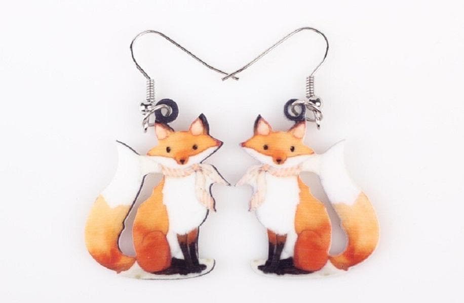 Örhängen Räv Fox