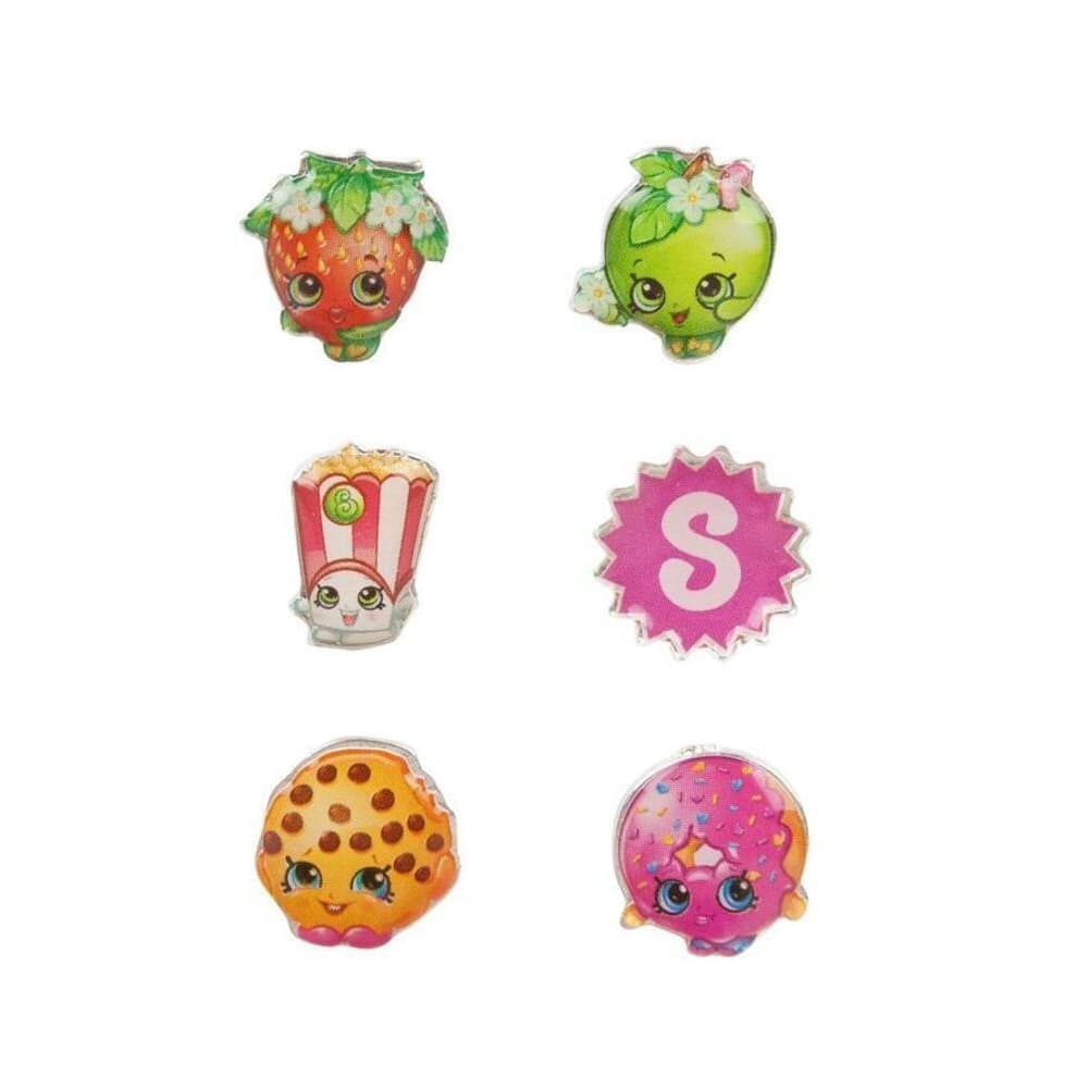 Shopkins Örhängen för flickor med figurer (6 st.)