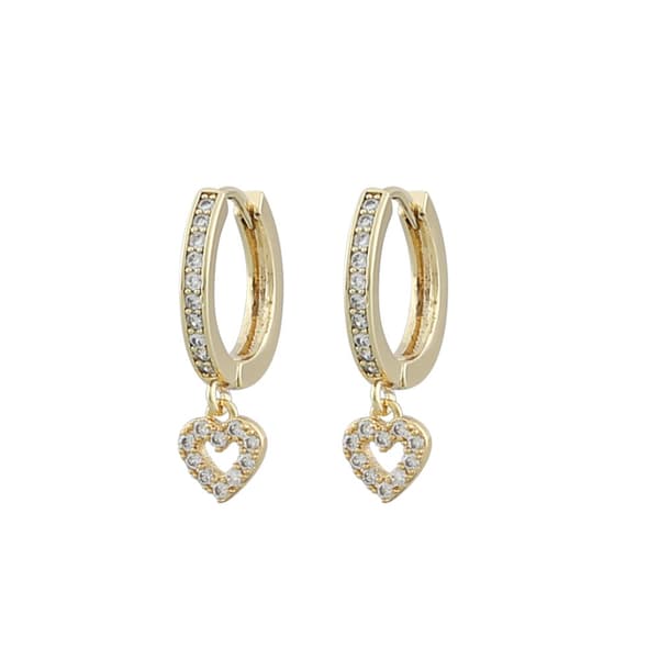 Snö - Valentina Round Ear Guld One Size