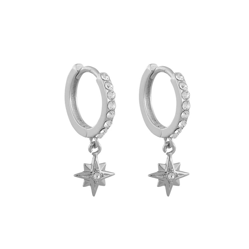 Snö Of Sweden Feliz Ring Stone Earring