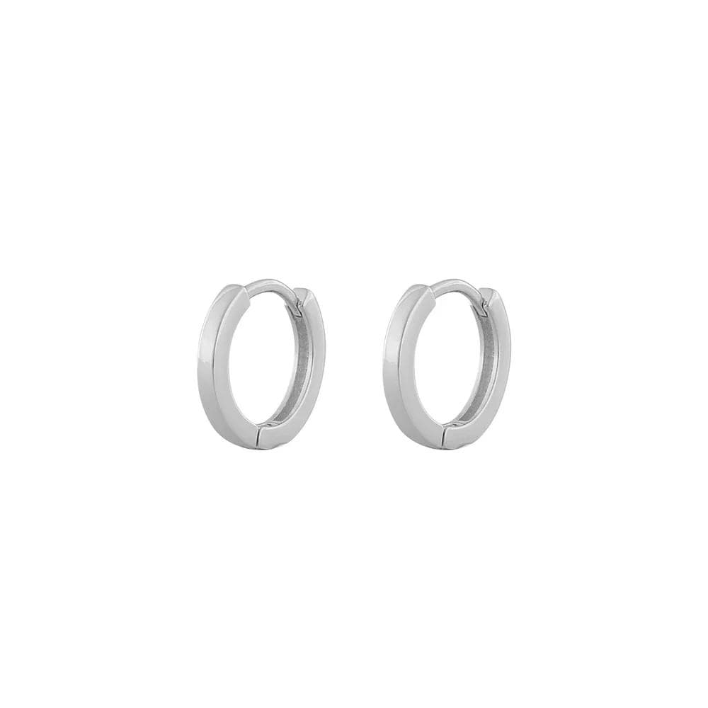 Snö Of Sweden Anchor Small Ring Earring