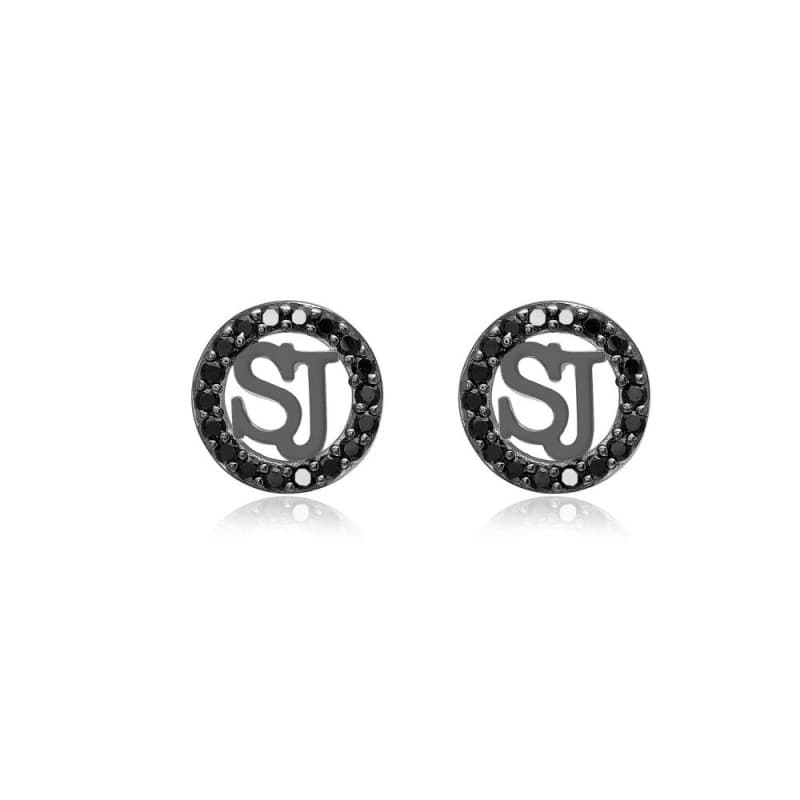 Dam örhängen Sif Jakobs E1001-BK-BK (1 cm)