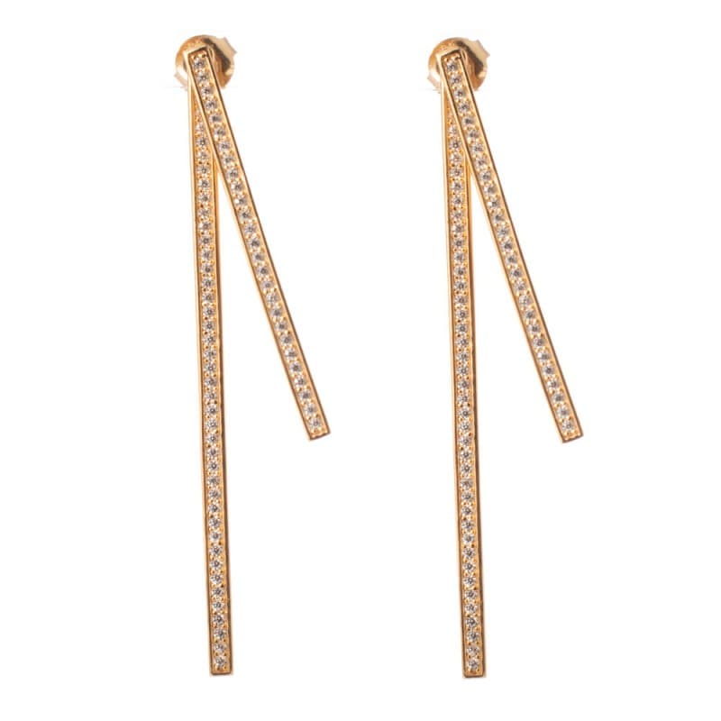 Dam örhängen Sif Jakobs E1036-CZ-RG (6 cm)