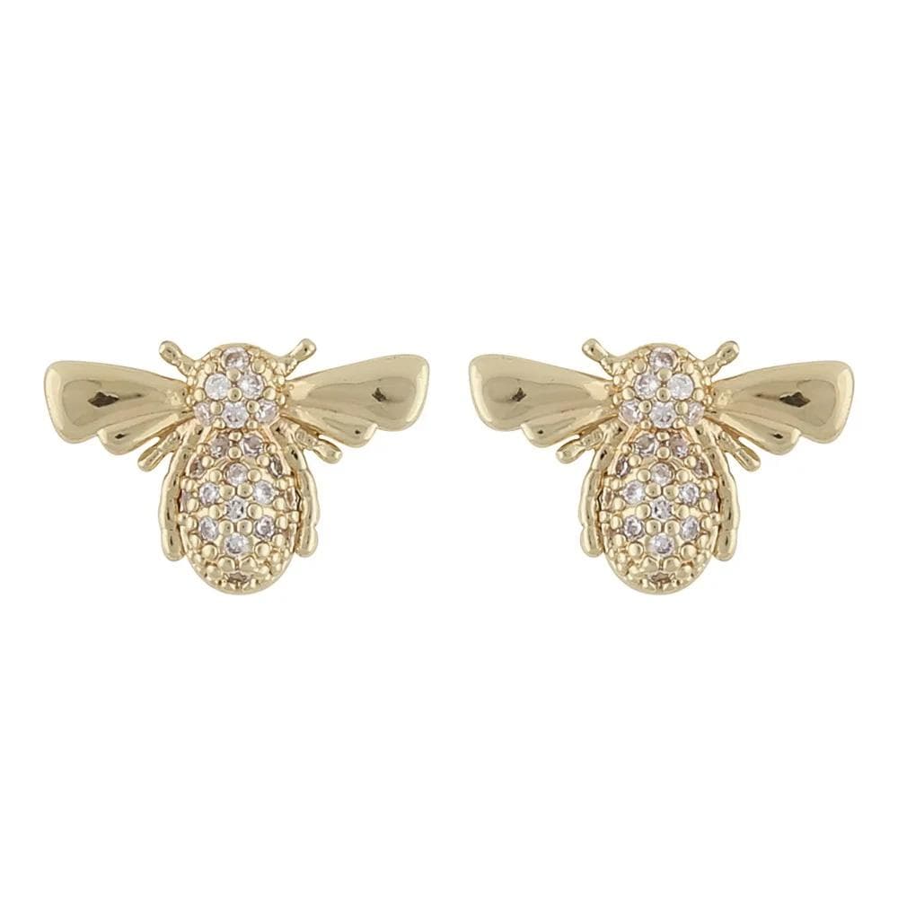 Snö Of Sweden Charms Small Bee Earring