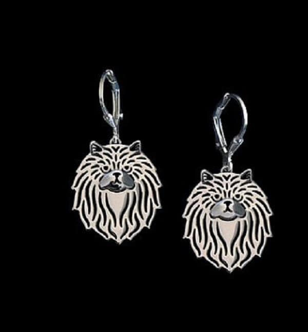 Earrings - Persian - Cat