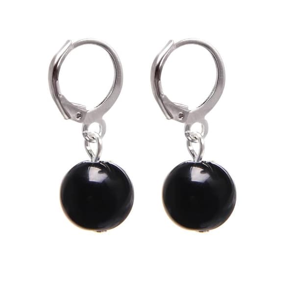 Earrings - Onyx