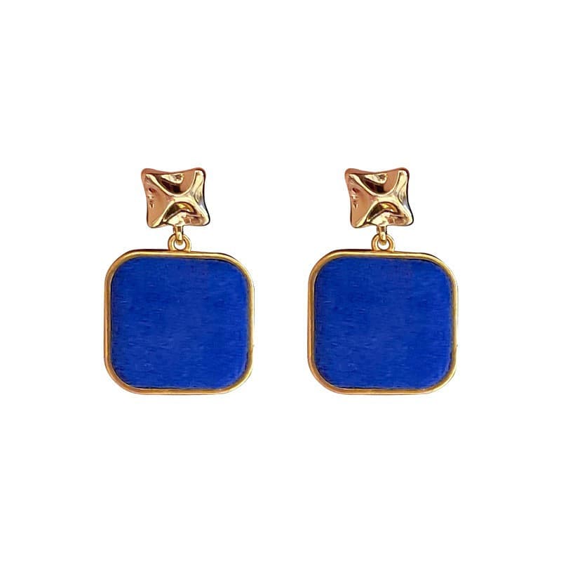 Örhängen 1 par 3# Blå