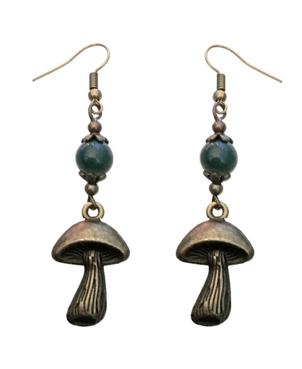 Örhängen Svamp Mushroom Svampar Mossagat Riska Höst