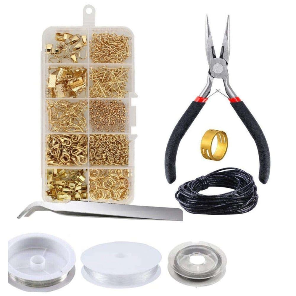 Kit för Smyckestillverkning - Tänger, Tråd, Ringar - DIY