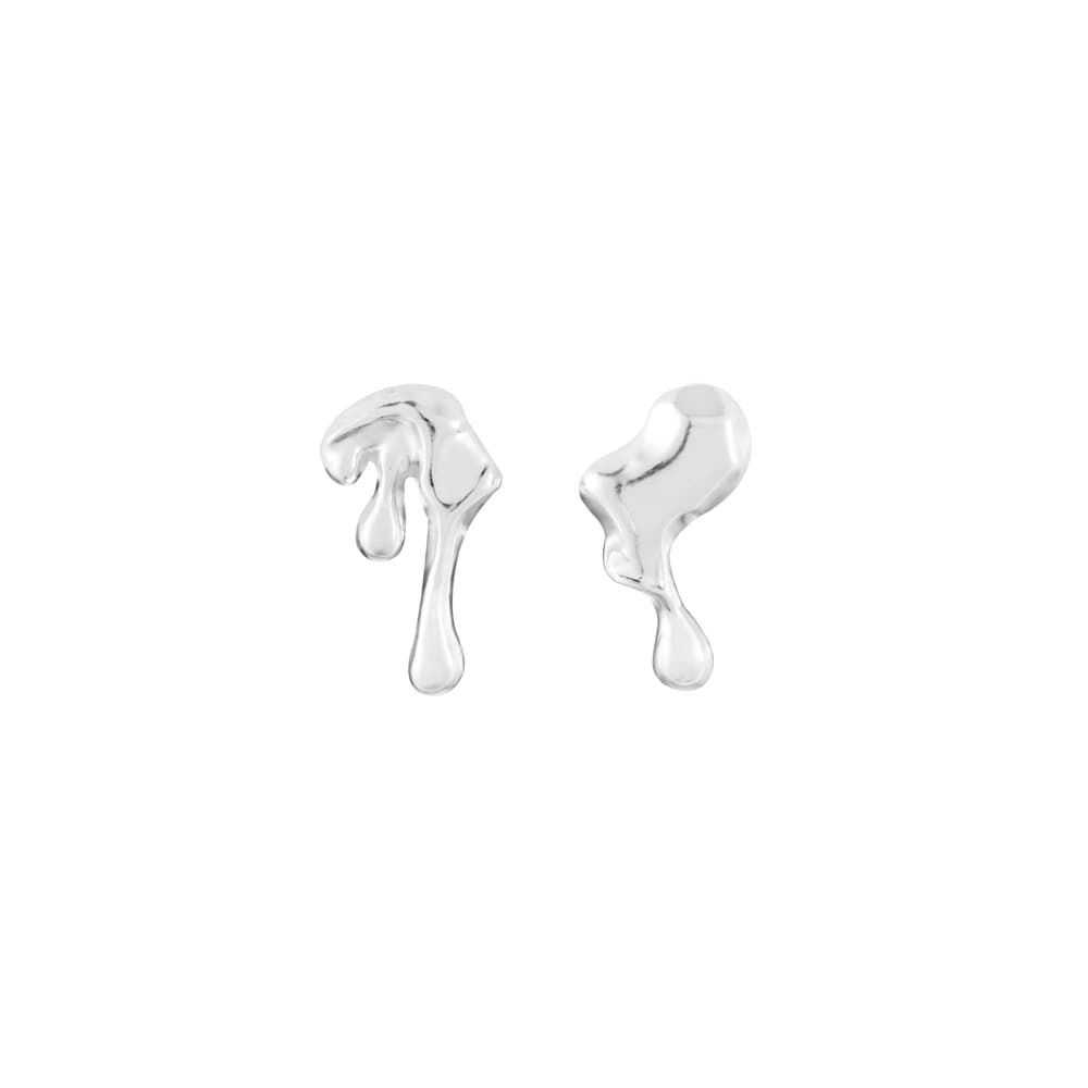 Vintage Waterdrop Studs örhängen Silver