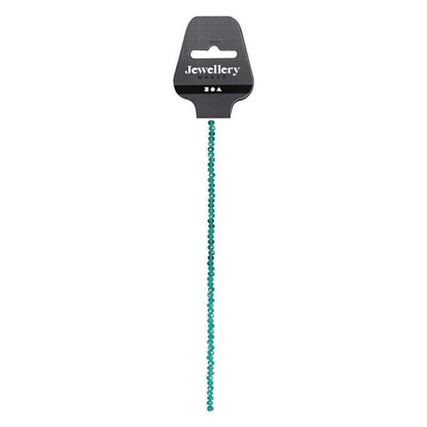 Set med 4 mm gröna pärlor - Creotime - Smycken och dekorationer - Vuxen - Syntet - Vit - Blandat