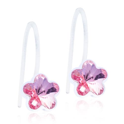 Blomdahl Medical Plastic MP PENDANT FIXED FLOWER 6 MM, LIGHT ROSE