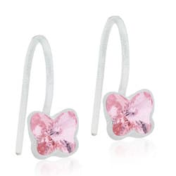 Blomdahl Medical Plastic MP PENDANT FIXED BUTTERFLY 5 MM, LIGHT ROSE