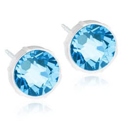 Blomdahl Medical Plastic Aquamarine