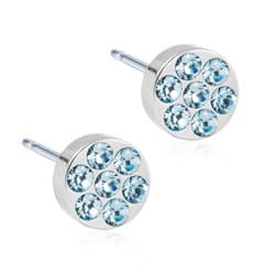 Blomdahl Natur Titanium NT BRILLIANCE PLENARY 5 MM, AQUAMARINE