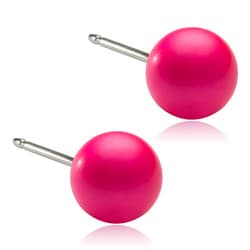 Natural Titanium NT Pearl 6mm ELECTRIC PINK