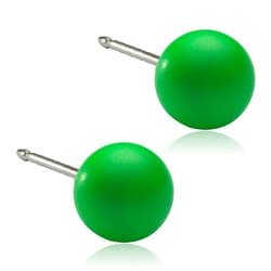 Natural Titanium NT Pearl 6mm ELECTRIC GREEN