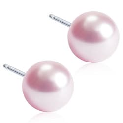Natural Titanium NT Pearl 8mm Light Rose
