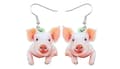 Pikkukuva 1 / 5: Earrings - Pig - Acrylic