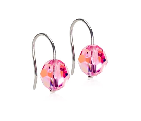 Blomdahl Örhänge N.T Bead Pendant 8 mm, Light rose