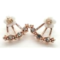 Miniatyrbillede 1 af 5: Earring tops studs Daisy flower two sided