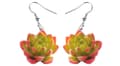 Pikkukuva 1 / 4: Earrings - Succulent - Oversize - Acrylic