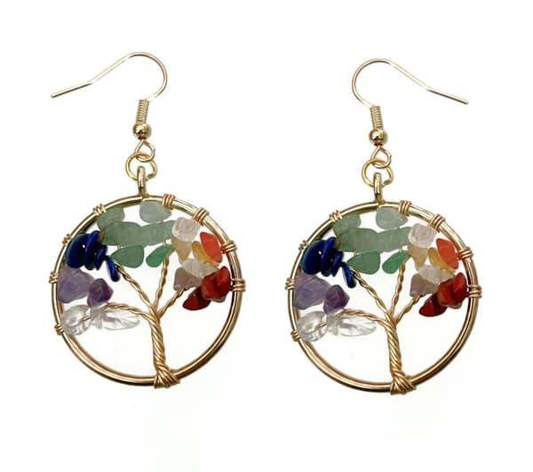 Tree Of Life Earrings, Tibetan Silver In Classic Celtic Design - Foto 8