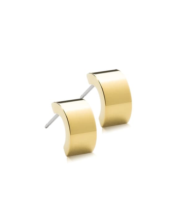 Blomdahl örhängen  GT PENDANT PLAIN CURVED 10 MM