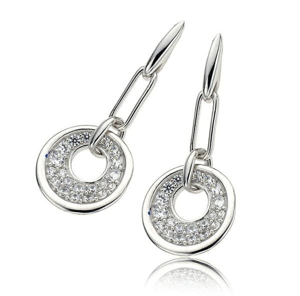 ORPHELIA örhängen i silver.