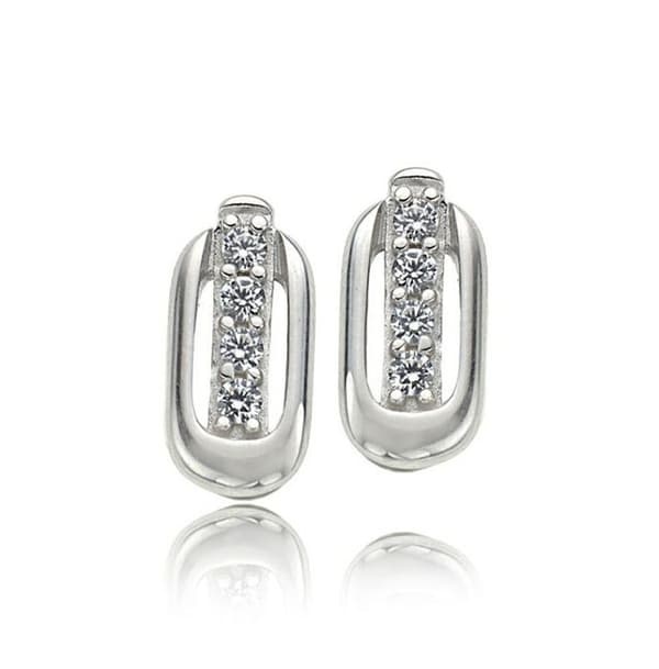ORPHELIA örhängen i silver.